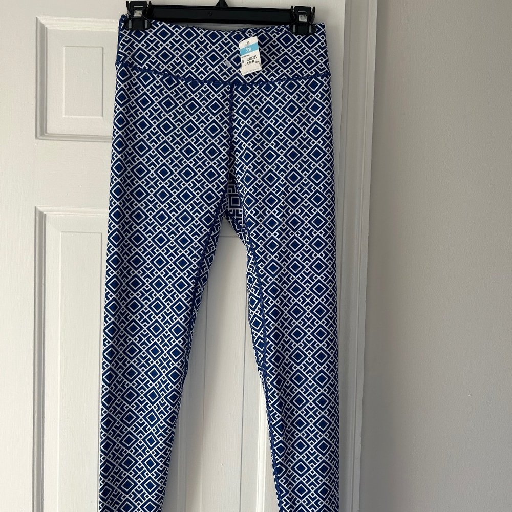 J McLaughlin Libby legging diamond quilt print